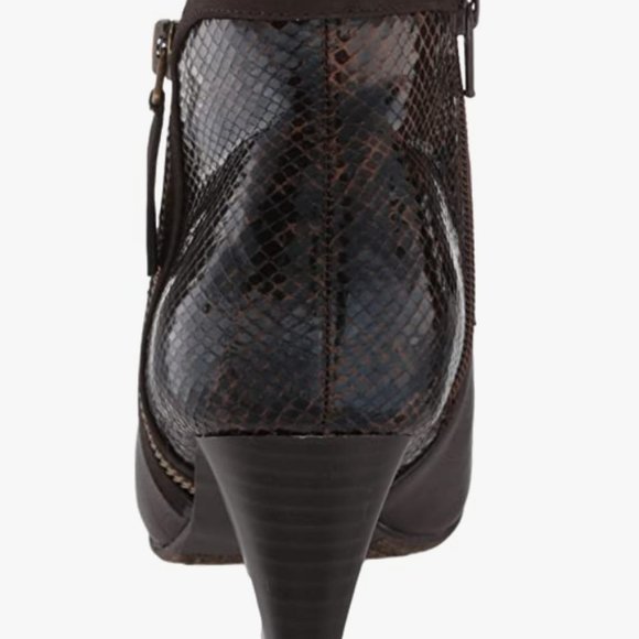 NEW Rialto Womens Starlight Ankle Boot BEAUTIFUL brown Sz 7 - Picture 4 of 10